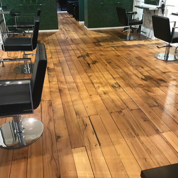 polished timber floor