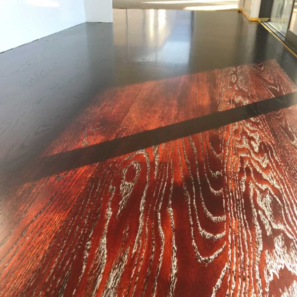 polished timber floor